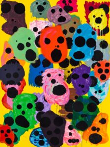 Mitja Tušek, DSC2124001 de la série Portraits de Groupe de 2021 présentée à l'exposition Wait and See